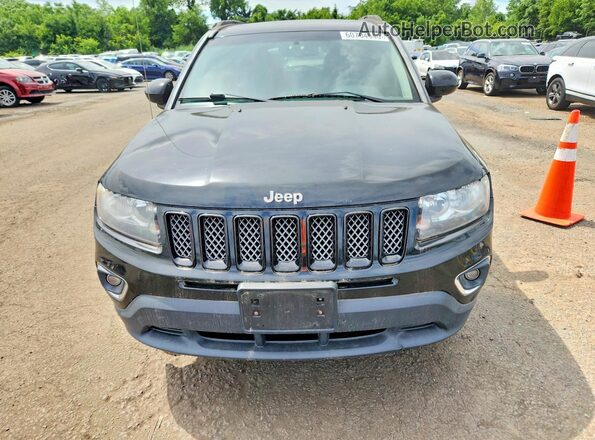 1C4NJCEAXGD604471 2016 JEEP COMPASS Black Front view