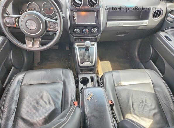 1C4NJCEAXGD604471 2016 JEEP COMPASS Black Dashboard view