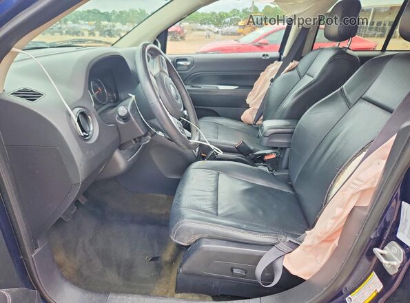 1C4NJCEAXGD609685 2016 JEEP COMPASS Blue Вид салону спереду