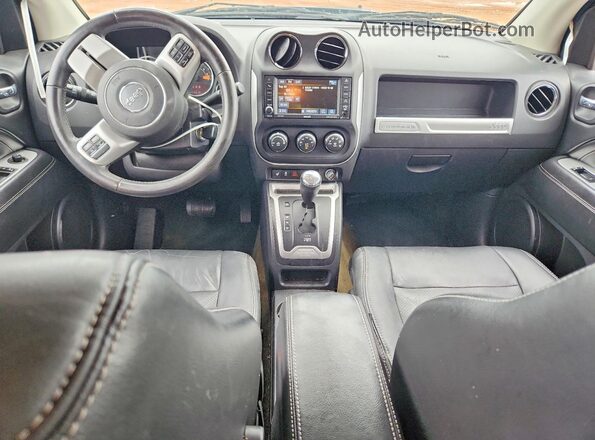 1C4NJCEAXGD609685 2016 JEEP COMPASS Blue Вид панелі приладів