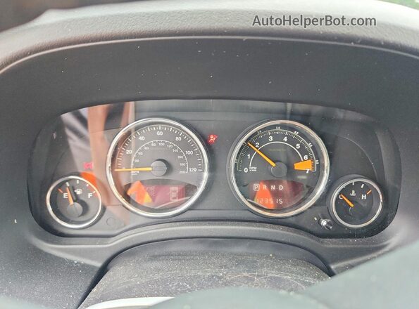 1C4NJCEAXGD609685 2016 JEEP COMPASS Blue Вид щитка приладів