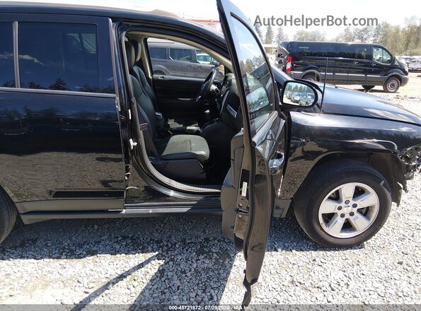 1C4NJCEAXGD773521 2016 JEEP COMPASS Black წინა სალონის ხედი