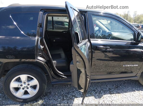 1C4NJCEAXGD773521 2016 JEEP COMPASS Black VIN კოდის სტიკერის ხედი