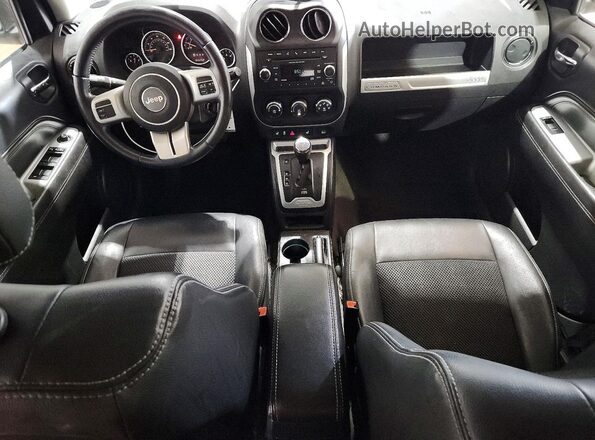 1C4NJCEB0HD197917 2017 JEEP COMPASS Black Առջևի վահանակի տեսք