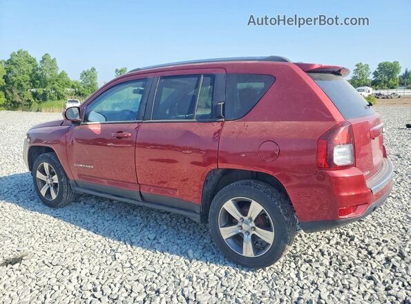 1C4NJCEB1HD185033 2017 JEEP COMPASS Maroon Задня ліва чверть