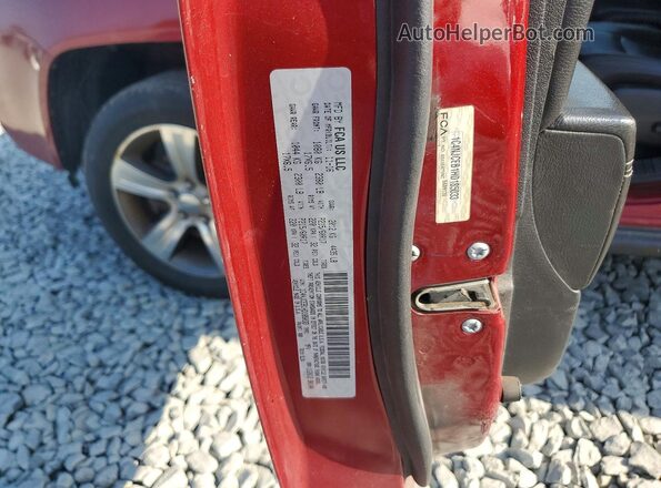 1C4NJCEB1HD185033 2017 JEEP COMPASS Maroon Вид наклейки з VIN-кодом
