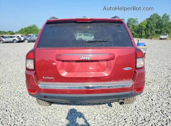 1C4NJCEB1HD185033 2017 JEEP COMPASS Maroon Вид ззаду