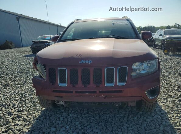 1C4NJCEB1HD185033 2017 JEEP COMPASS Maroon Вид спереду