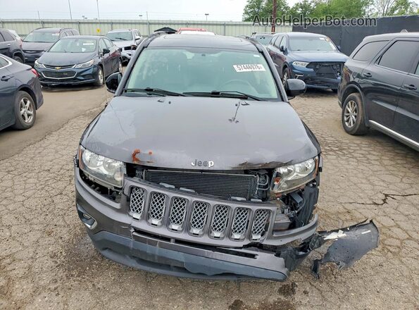 1C4NJCEB2HD163090 2017 JEEP COMPASS Серый Вид спереди