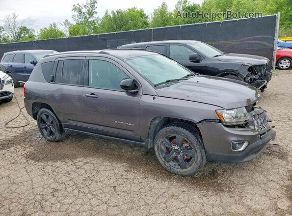 1C4NJCEB2HD163090 2017 JEEP COMPASS Серый Передняя правая четверть