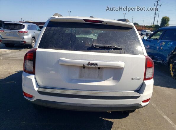 1C4NJCEB7GD754479 2016 JEEP COMPASS White Rear view