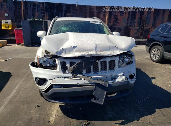 1C4NJCEB7GD754479 2016 JEEP COMPASS White Front view