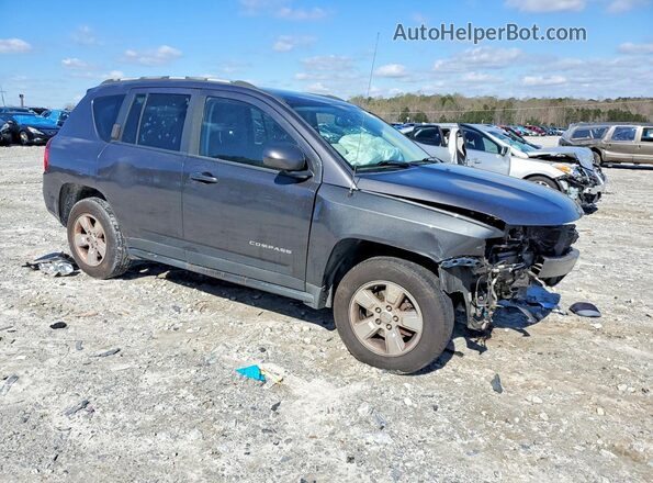 1C4NJCEB7HD198501 2017 JEEP COMPASS Серый Передняя правая четверть