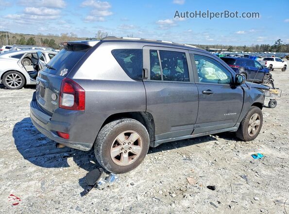 1C4NJCEB7HD198501 2017 JEEP COMPASS Серый Задняя правая четверть