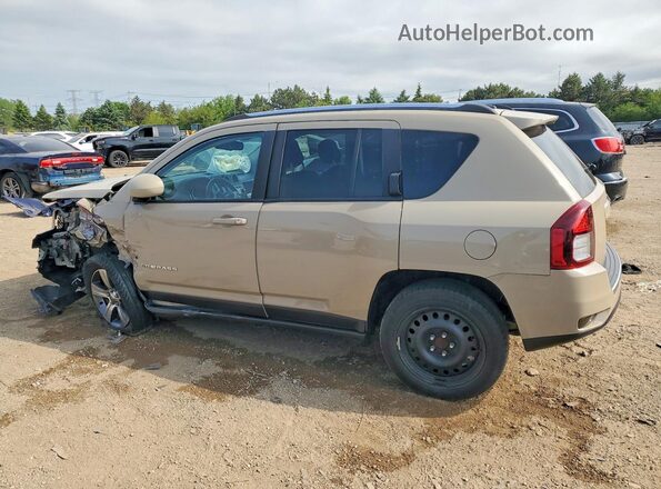 1C4NJCEBXHD185290 2017 JEEP COMPASS Tan Trasero izquierdo