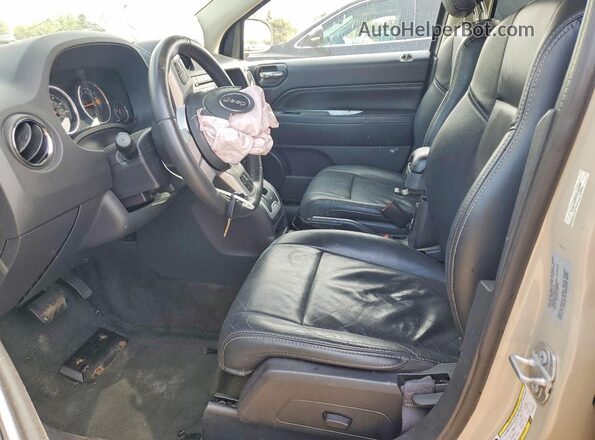 1C4NJCEBXHD185290 2017 JEEP COMPASS Tan Vista interior delantera