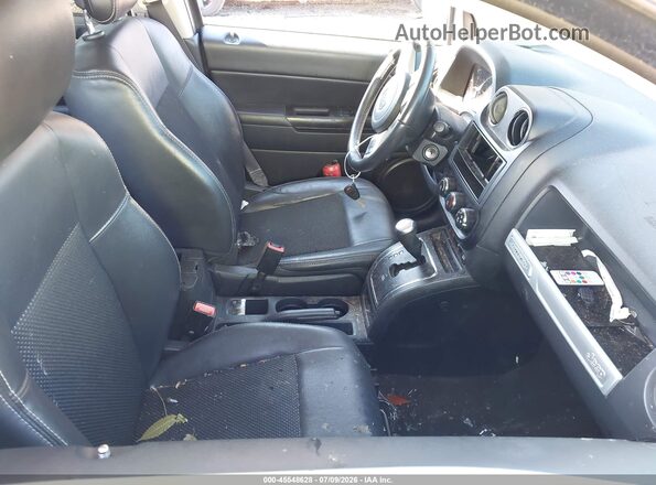 1C4NJDBB0GD599106 2016 JEEP COMPASS Black Вид салону спереду