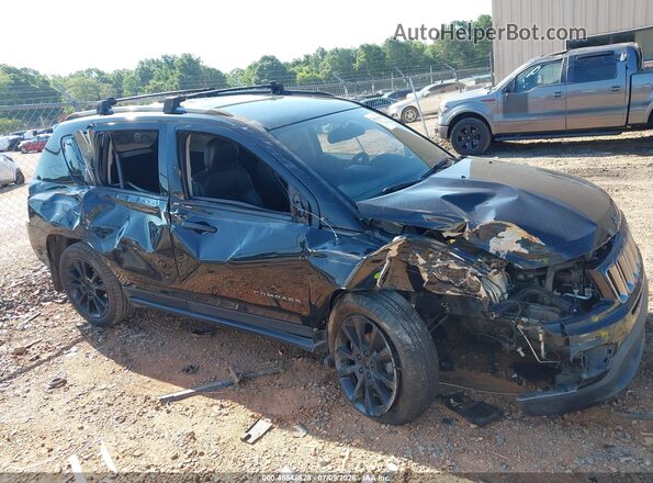 1C4NJDBB0GD599106 2016 JEEP COMPASS Black Вид задньої частини салону