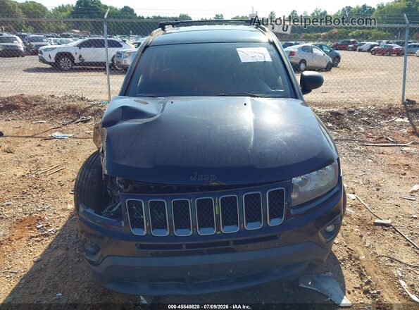 1C4NJDBB0GD599106 2016 JEEP COMPASS Black Вид щитка приладів