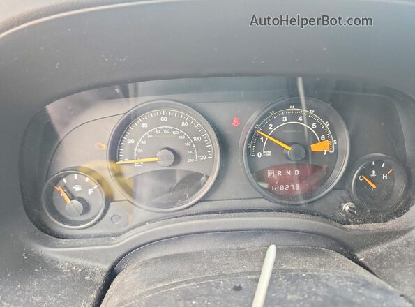 1C4NJDBB0GD626966 2016 JEEP COMPASS White Widok zestawu wskaźników