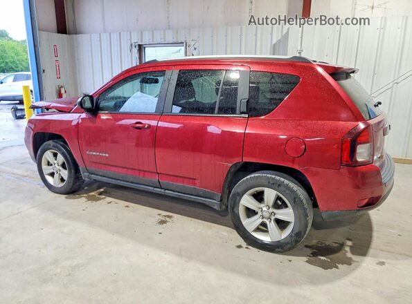 1C4NJDBB0HD154737 2017 JEEP COMPASS Maroon Задня ліва чверть