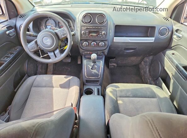 1C4NJDBB1GD506271 2016 JEEP COMPASS Blue Widok deski rozdzielczej