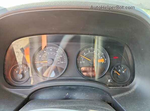 1C4NJDBB1GD506271 2016 JEEP COMPASS Blue Widok zestawu wskaźników