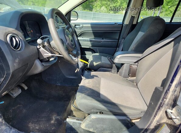 1C4NJDBB1GD506271 2016 JEEP COMPASS Blue Widok wnętrza z przodu