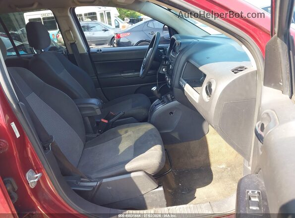 1C4NJDBB1GD638222 2016 JEEP COMPASS Темно-бордовый Вид салона спереди