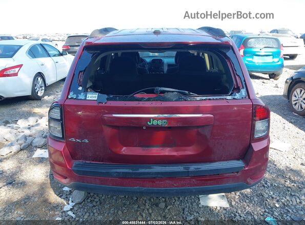 1C4NJDBB1GD638222 2016 JEEP COMPASS Темно-бордовый 