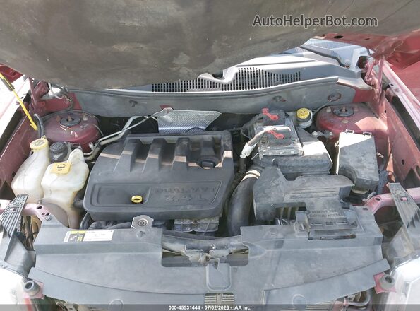 1C4NJDBB1GD638222 2016 JEEP COMPASS Темно-бордовый Вид сзади