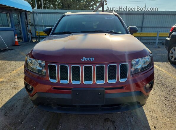 1C4NJDBB1GD778268 2016 JEEP COMPASS Red წინა ხედი