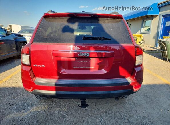 1C4NJDBB1GD778268 2016 JEEP COMPASS Red უკანა ხედი