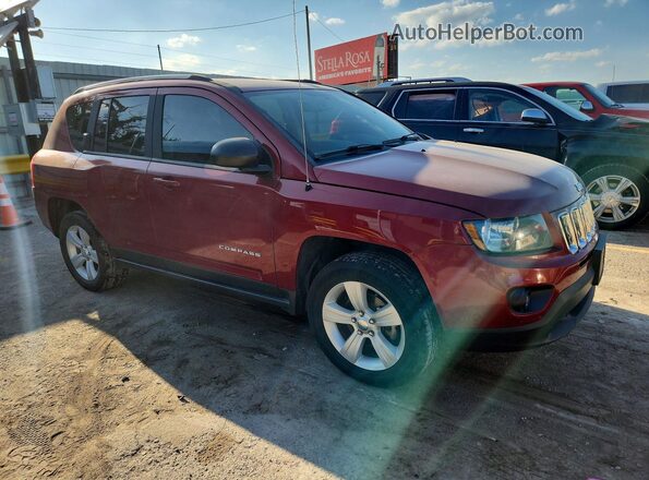 1C4NJDBB1GD778268 2016 JEEP COMPASS Red წინა მარჯვენა