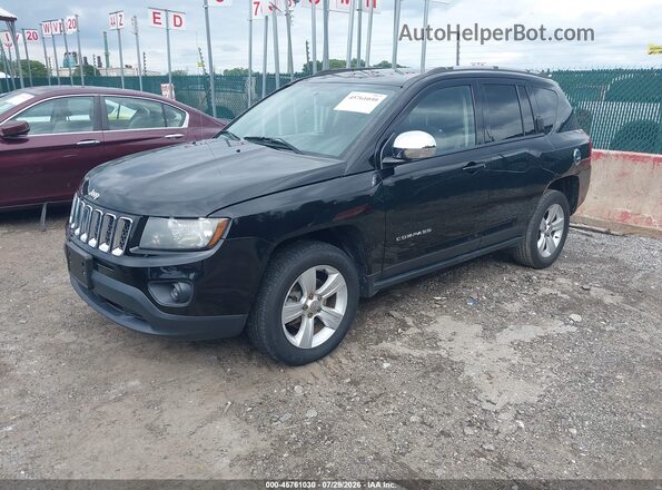 1C4NJDBB2GD640044 2016 JEEP COMPASS Черный Передняя левая четверть