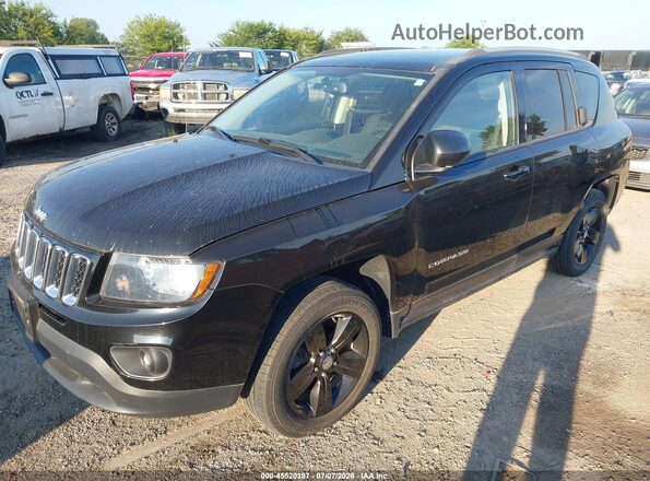 1C4NJDBB2GD686215 2016 JEEP COMPASS Black Przód lewy