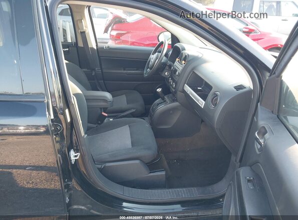 1C4NJDBB2GD686215 2016 JEEP COMPASS Black Widok wnętrza z przodu