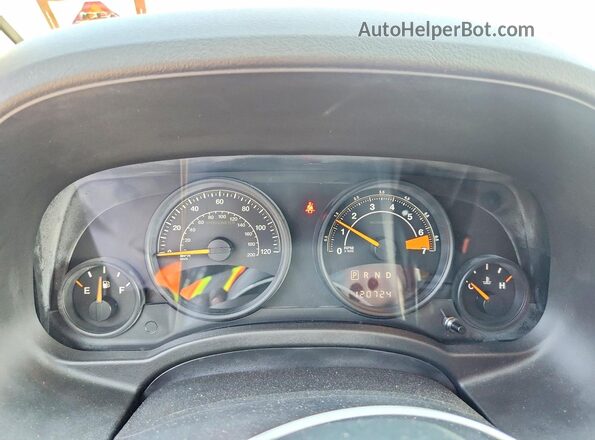 1C4NJDBB2GD780160 2016 JEEP COMPASS Gray Vista del cuadro de instrumentos