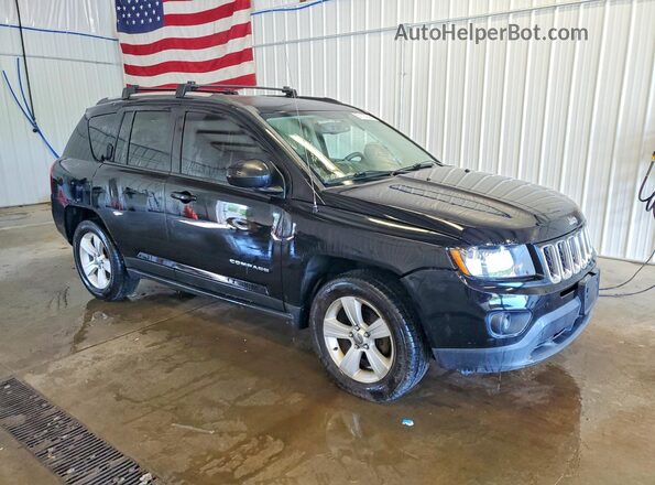 1C4NJDBB3GD780345 2016 JEEP COMPASS Black Przód prawy