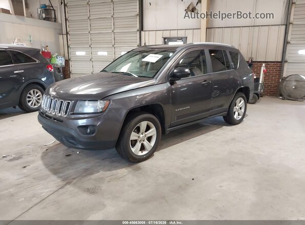 1C4NJDBB4GD501288 2016 JEEP COMPASS Gray Front left