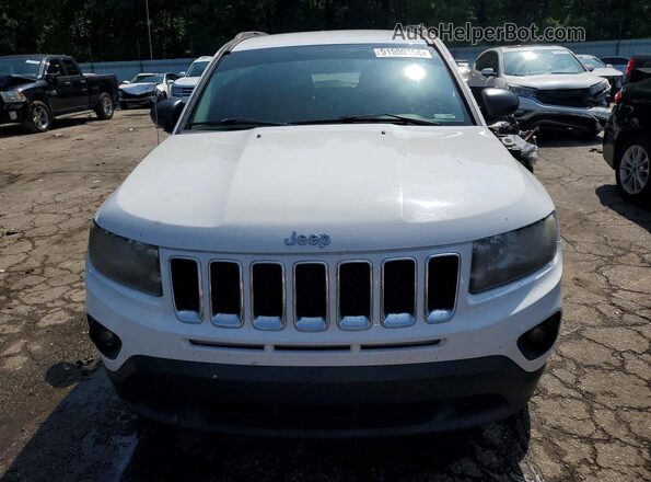 1C4NJDBB4GD670937 2016 JEEP COMPASS White Widok z przodu
