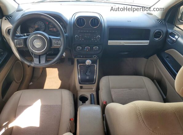 1C4NJDBB4GD670937 2016 JEEP COMPASS White Widok deski rozdzielczej