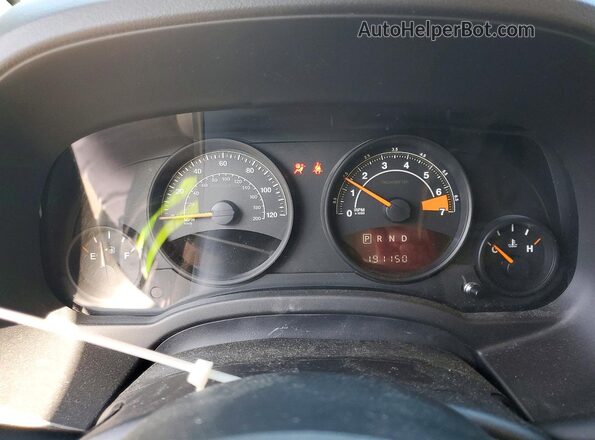1C4NJDBB4GD670937 2016 JEEP COMPASS White Widok zestawu wskaźników