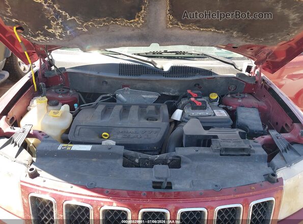 1C4NJDBB5GD571723 2016 JEEP COMPASS Maroon Widok z tyłu
