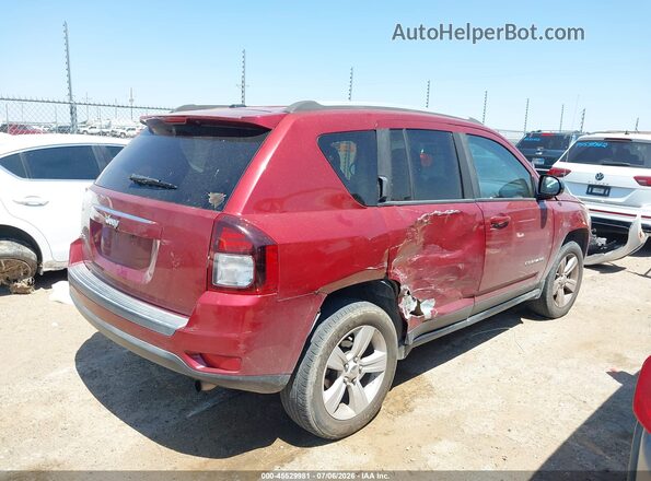 1C4NJDBB5GD571723 2016 JEEP COMPASS Maroon Tył prawy