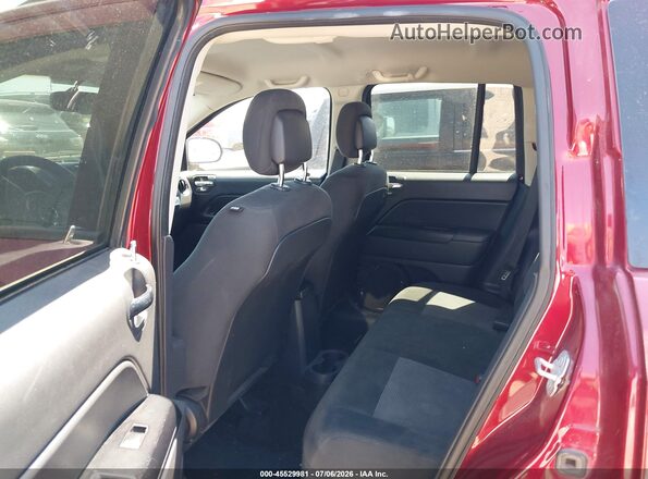 1C4NJDBB5GD571723 2016 JEEP COMPASS Maroon Widok naklejki z numerem VIN