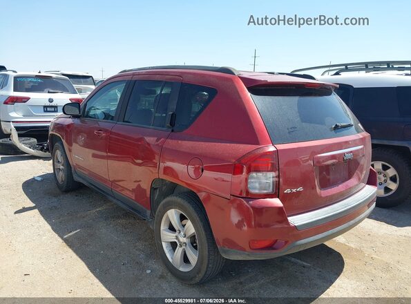 1C4NJDBB5GD571723 2016 JEEP COMPASS Maroon Tył lewy