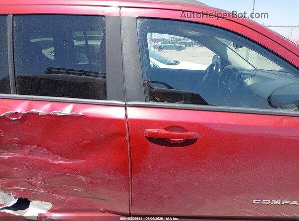 1C4NJDBB5GD571723 2016 JEEP COMPASS Maroon Widok wnętrza z tyłu