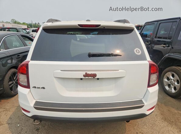 1C4NJDBB5HD112130 2017 JEEP COMPASS White Вид ззаду