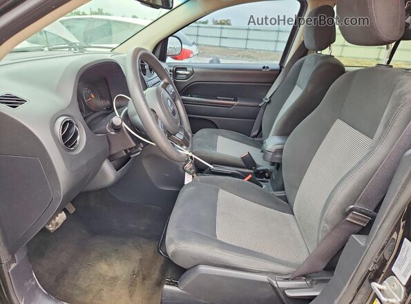 1C4NJDBB6GD520411 2016 JEEP COMPASS Black Vista interior delantera